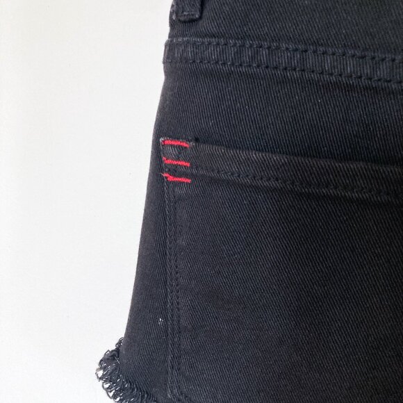 3 FOR $15 BDG super high rise black jean shorts - Picture 5 of 12